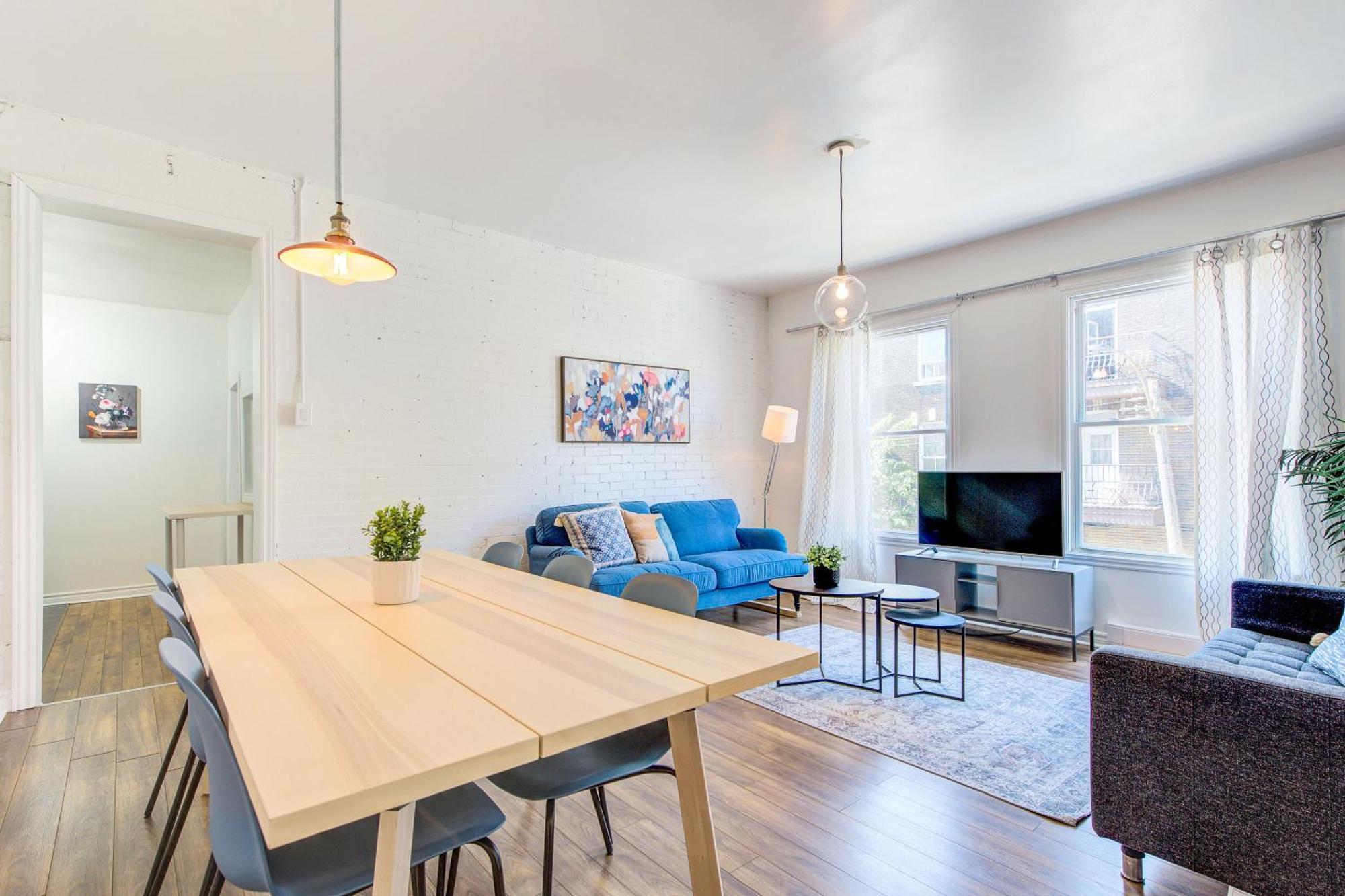 Chez Mont Royal Apartments! مونتريال المظهر الخارجي الصورة